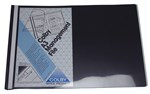 Colby A3 Premium Clear Cover Management File BLACK