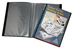Colby A4 20pg Insert Front Cover Display Book BLACK