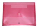 Colby A4 Translucent Polywally Wallet PINK
