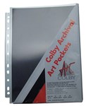 Colby Art A4 Polypropylene  Portfolio Pocket CLEAR