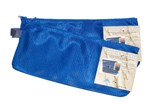 Colby Mesh Bag Pencil Case BLUE