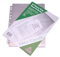 Folder Friendly A4 Heavy Duty Sheet Protector